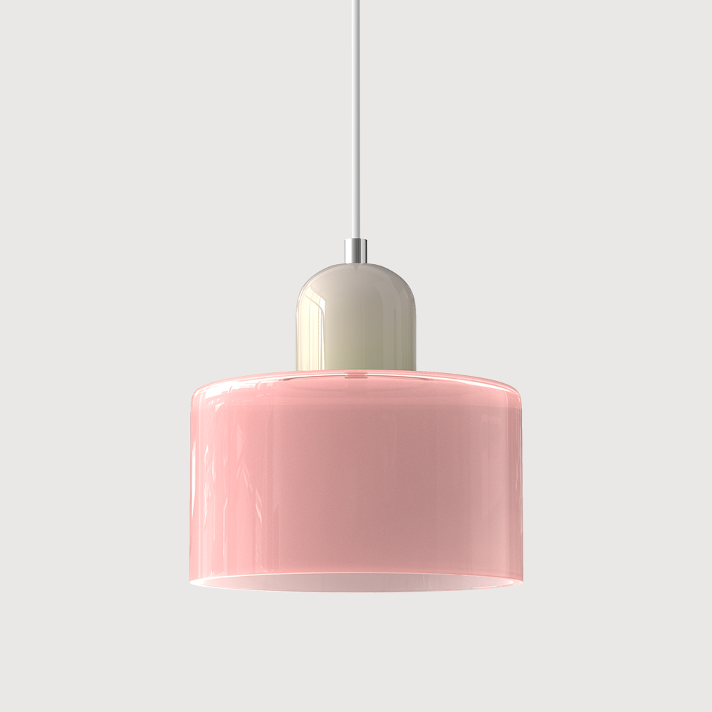 Modern Bauhaus Glass Pendant Light