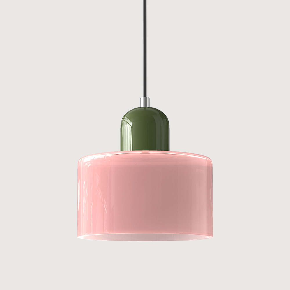 Modern Bauhaus Glass Pendant Light