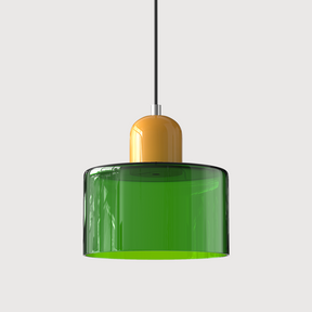 Modern Bauhaus Glass Pendant Light