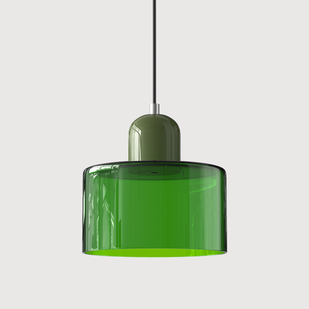 Modern Bauhaus Glass Pendant Light