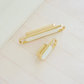 Brushed Brass Drawer Pull Handles