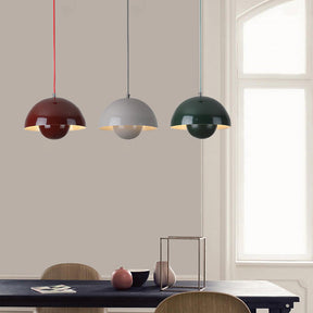 Vintage Pendant Lamp Multiple Colour Mushroom Shape Ceiling Lights -Lampsmodern