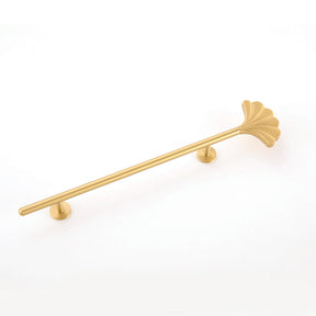 Gold Long Fan Pattern Cabinet Bar Handle