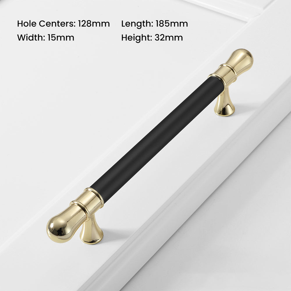 Modern Polished Wardrobe Bar Handles