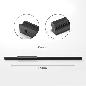 Black Aluminum Alloy Cabinet Handles