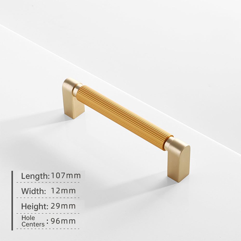 Aluminum Alloy Two-Color Splicing Cabinet Handles