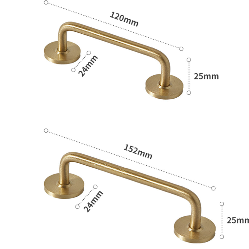 Brass Gold Kitchen Cabinet Handles