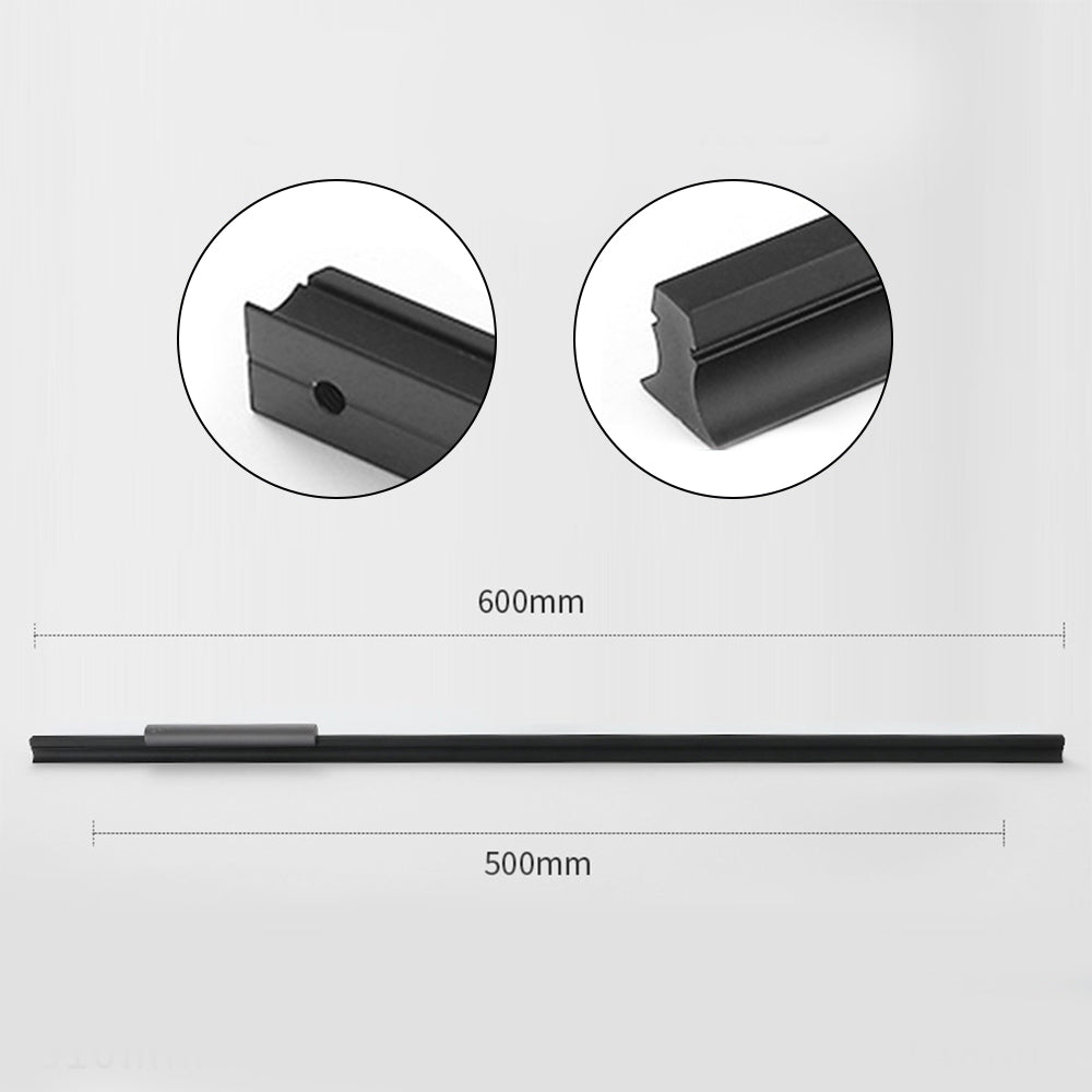 Black Aluminum Alloy Cabinet Handles