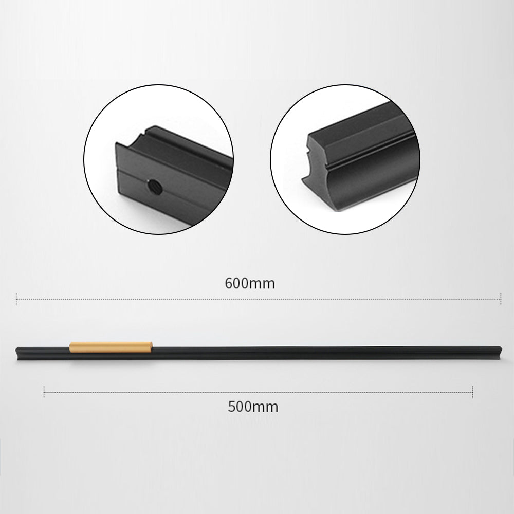 Black Aluminum Alloy Cabinet Handles