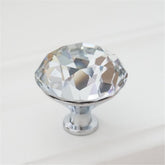 Luxury Crystal Chrome Cupboard Handles