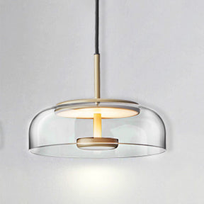 Minimalist Glass Pendant Lights