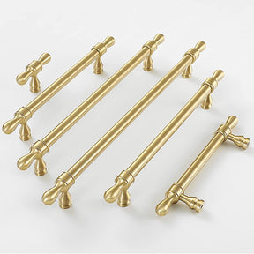 Brushed Brass Bar Pull Handles