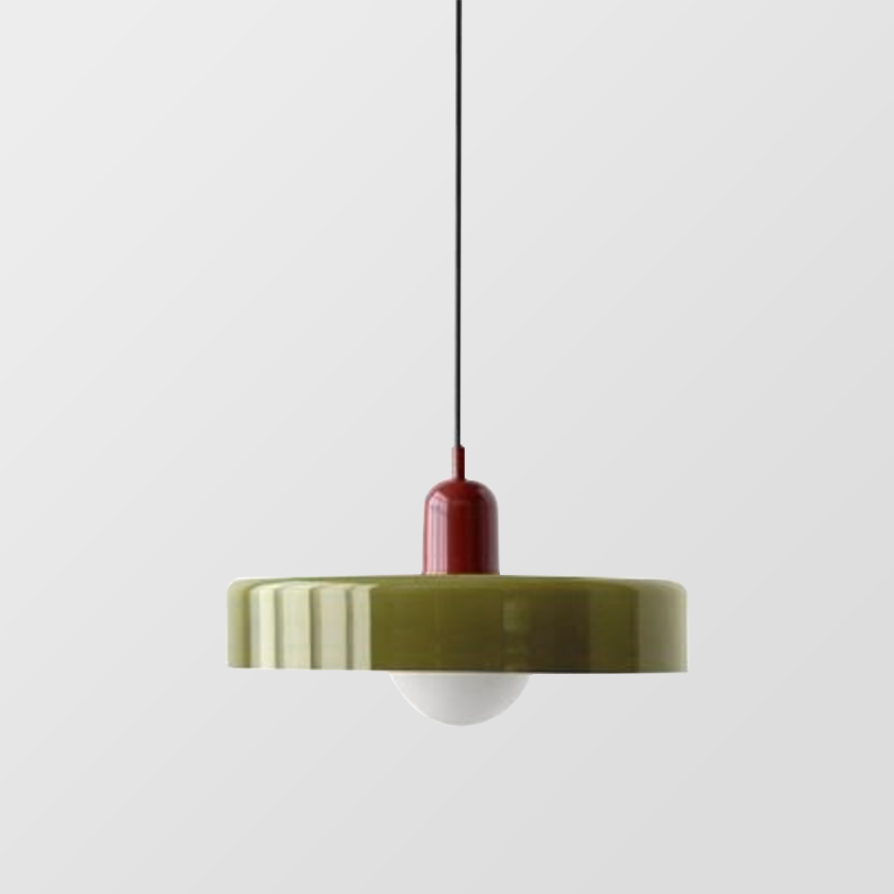 Colorful Bauhaus Modern Glass Ceiling Pendant Light