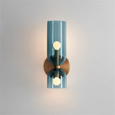 Decoration Double Head Glass Wall Lamp LED Sconce for Bedroom -Lampsmodern