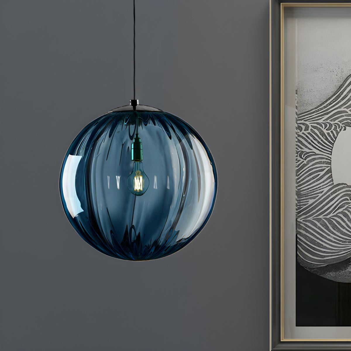 Nordic Modern Ball Glass Pendant Ceiling Light