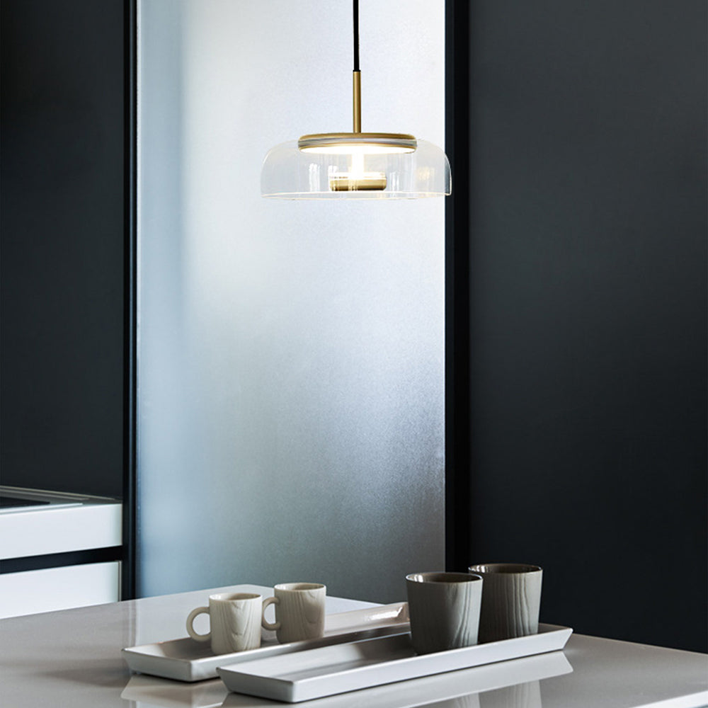 Minimalist Glass Pendant Lights