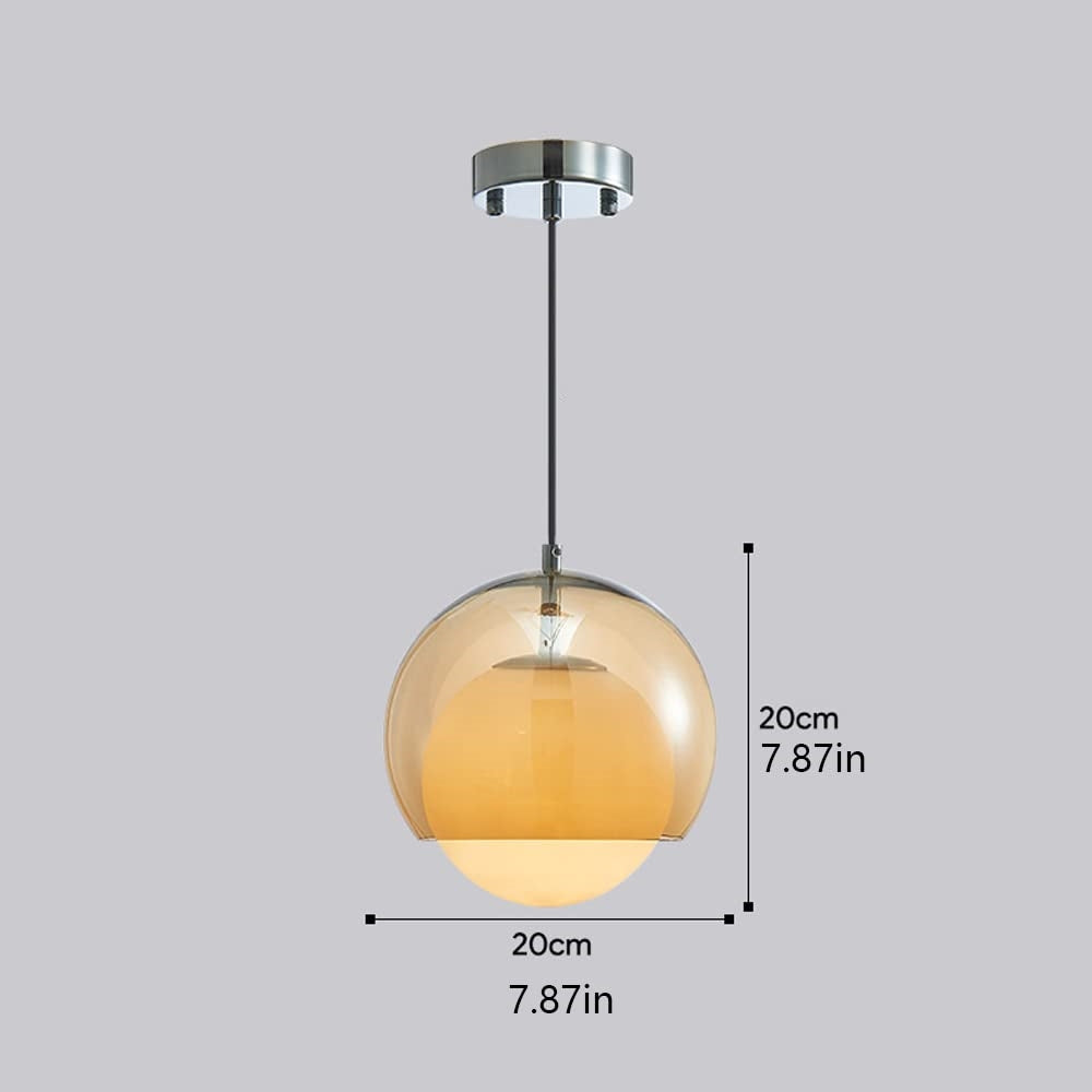 Modern Simple Glass Pendant Lights