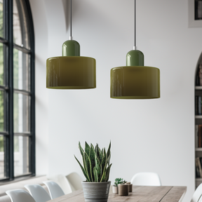 Modern Bauhaus Glass Pendant Light