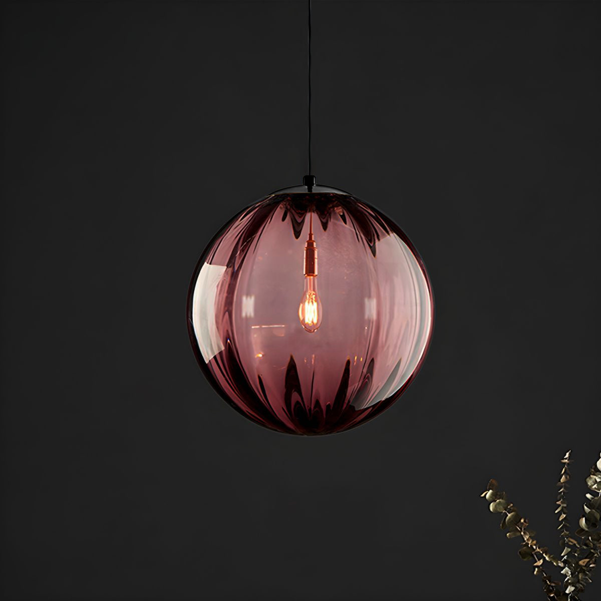 Nordic Modern Ball Glass Pendant Ceiling Light