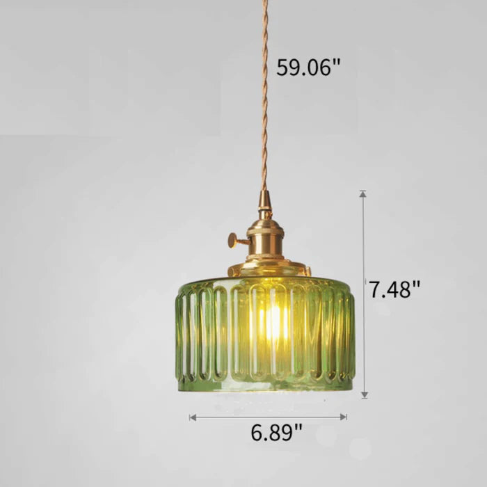 Stunning Ripple Glass Ceiling Pendant Light