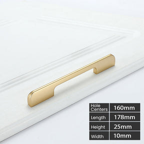 Aluminum Alloy Long Drawer Handles