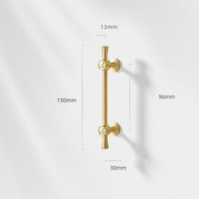 Brushed Brass Drawer Pulls for Cabinet