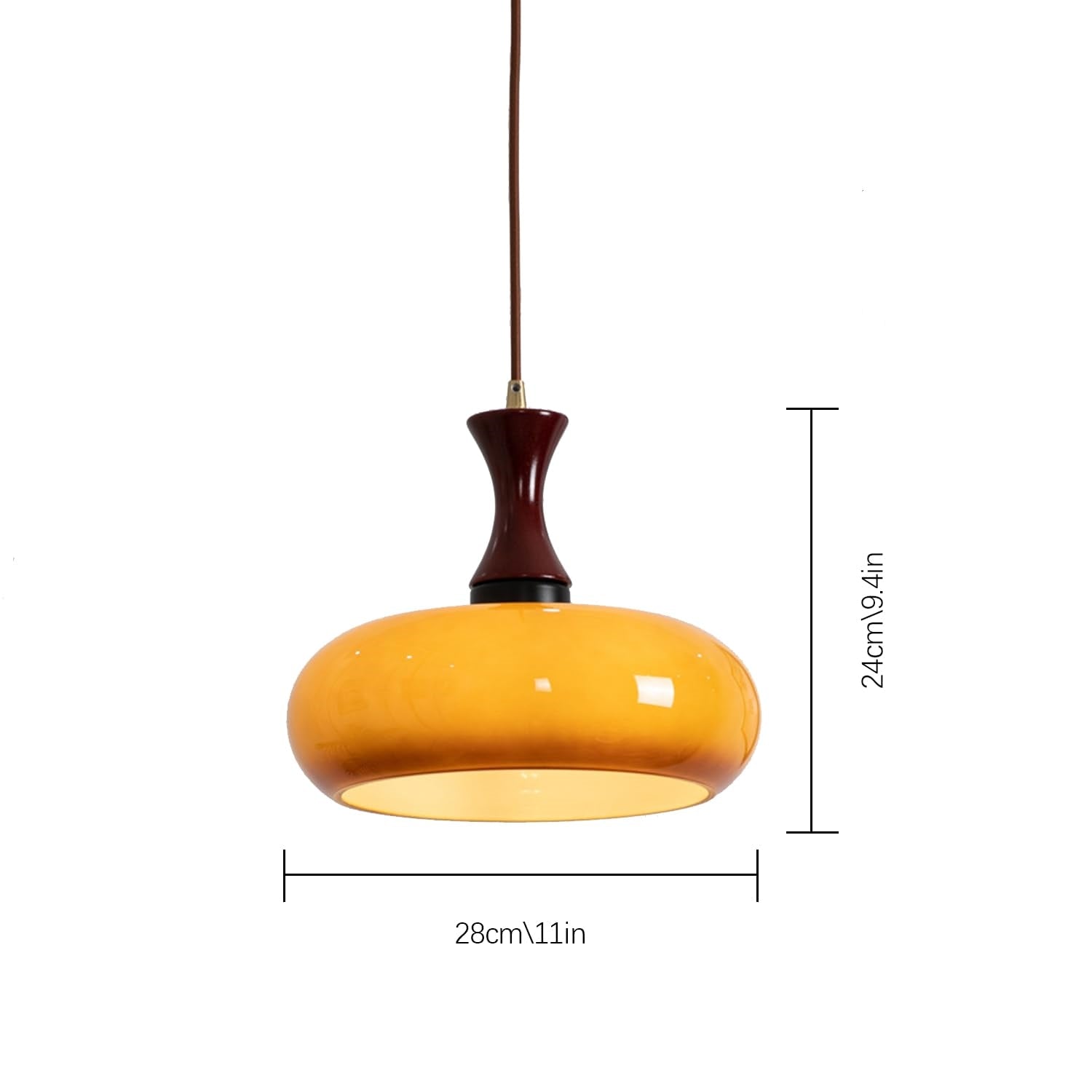 Modern Simple Yellow Ceiling Pendant Lights