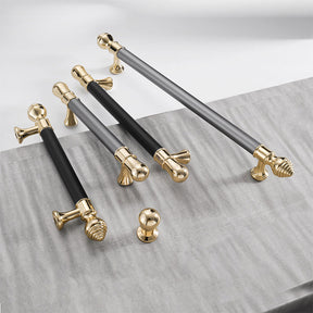 Modern Polished Wardrobe Bar Handles