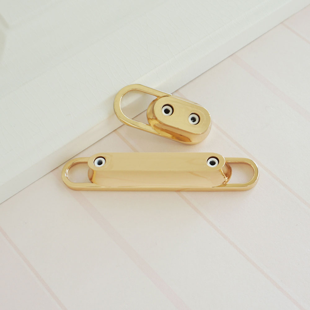 Brushed Brass Drawer Pull Handles