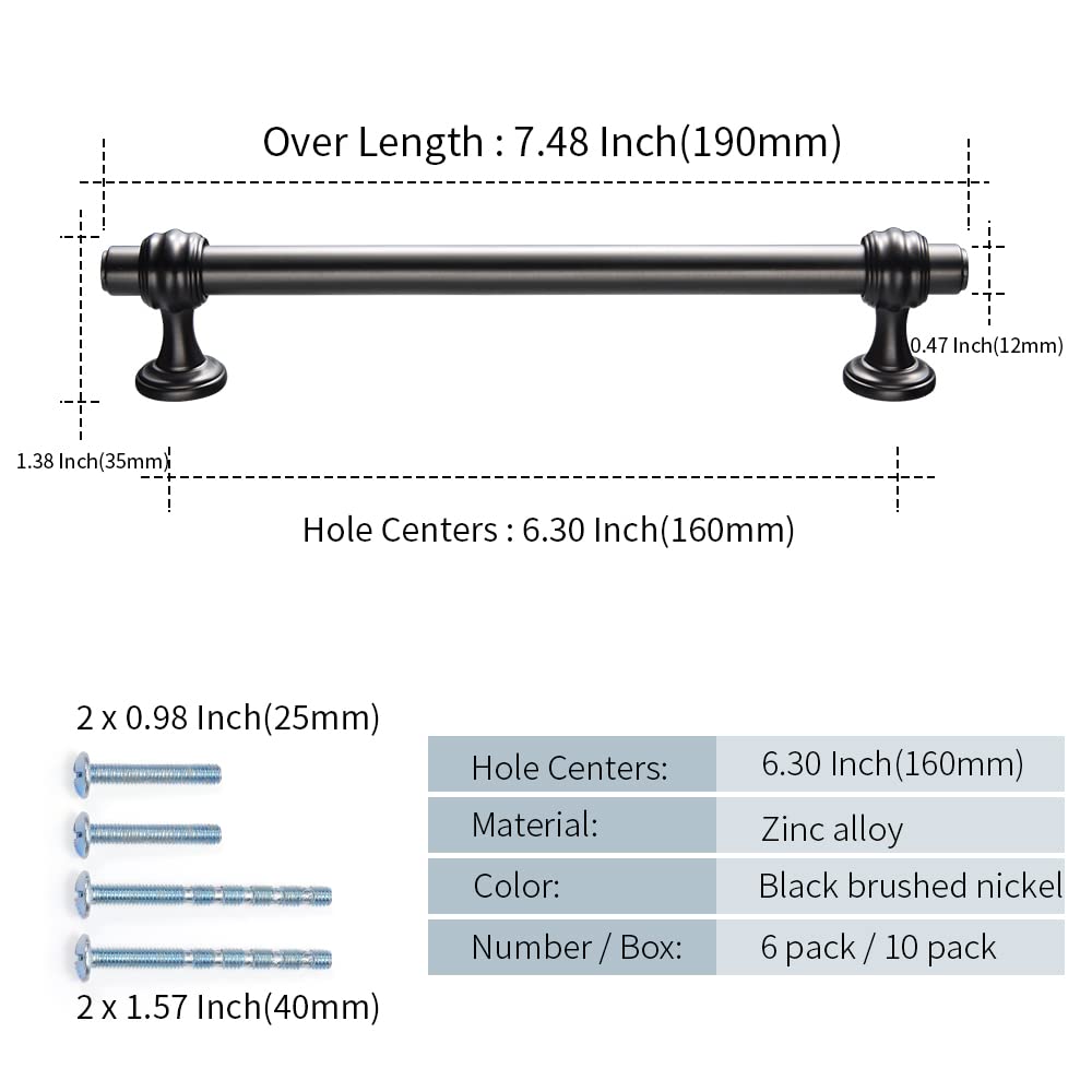 Solid Brass Cabinet Handles