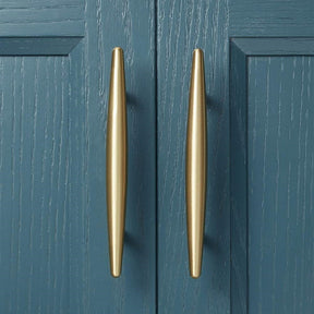 Modern Solid Brass Kitchen Cabinet Handles