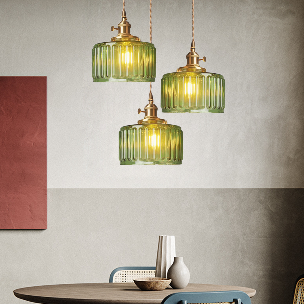 Stunning Ripple Glass Ceiling Pendant Light