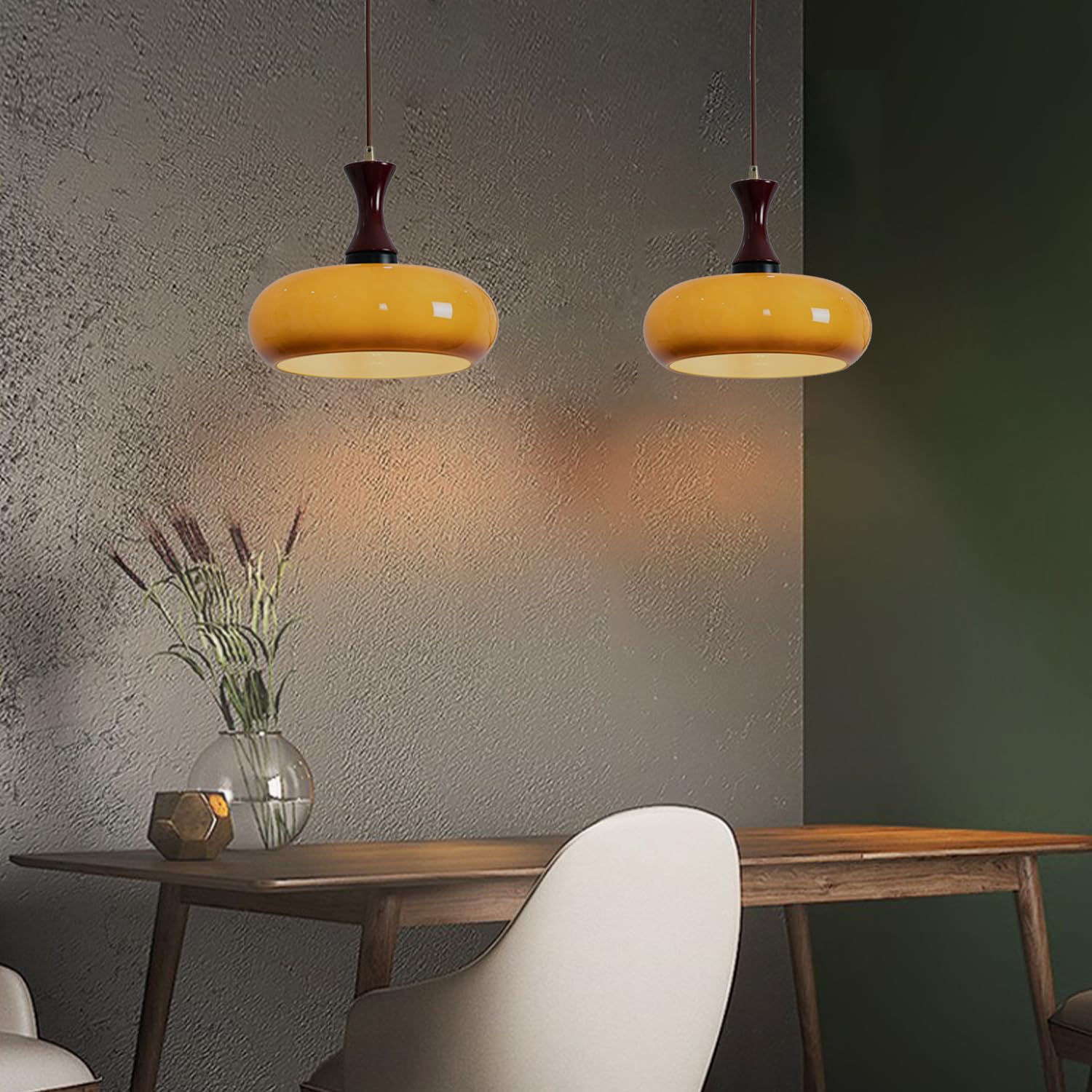 Modern Simple Yellow Ceiling Pendant Lights