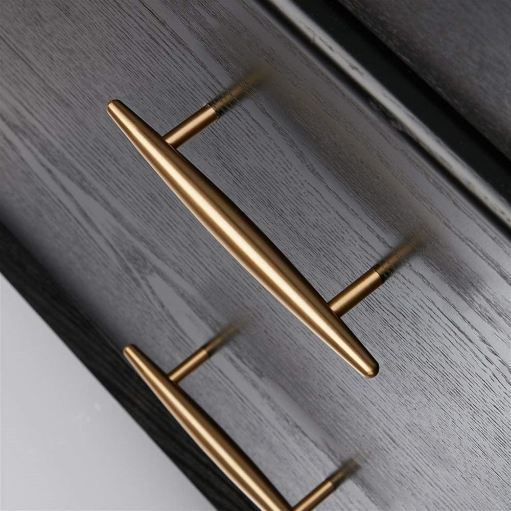 Modern Solid Brass Kitchen Cabinet Handles