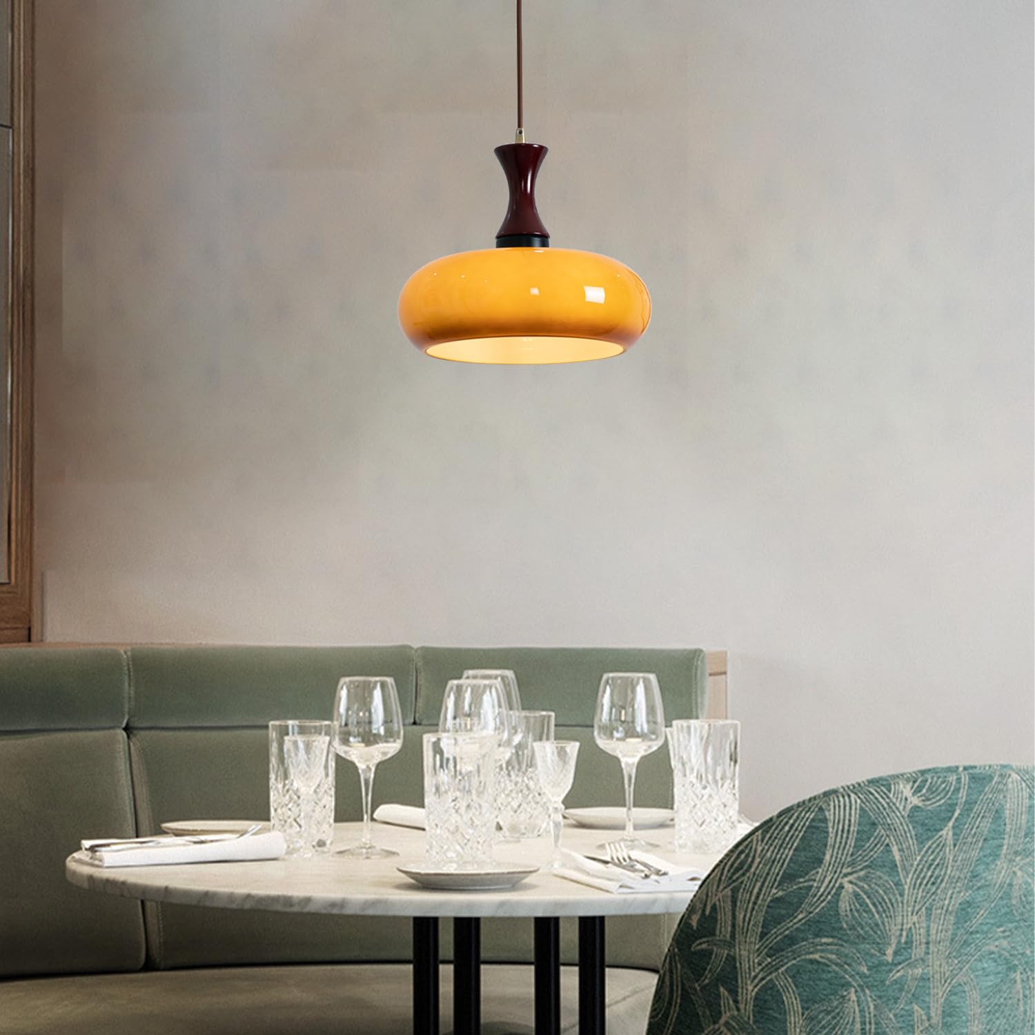 Modern Simple Yellow Ceiling Pendant Lights