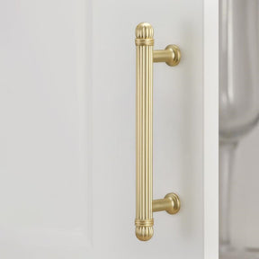 Gold Stripe Cabinet Handles