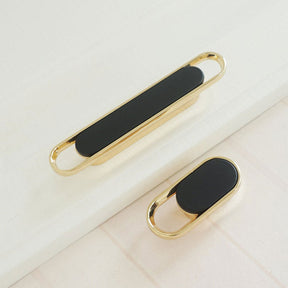 Brushed Brass Drawer Pull Handles