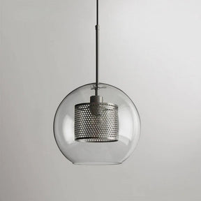 Industrial Decor Bubble Glass Ceiling Pendant Light