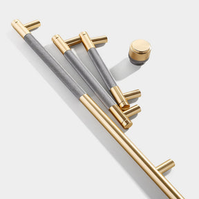 Aluminum Alloy Knurled Bar Pull Handles