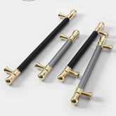 Modern Polished Wardrobe Bar Handles