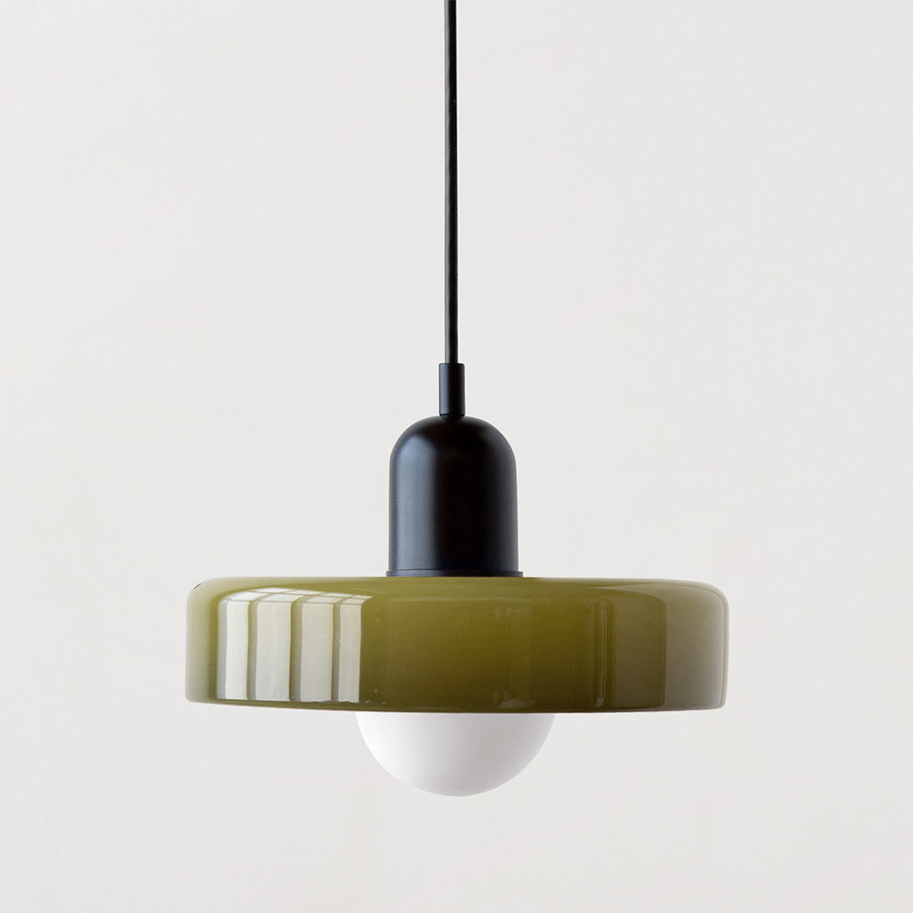 Colorful Bauhaus Modern Glass Ceiling Pendant Light