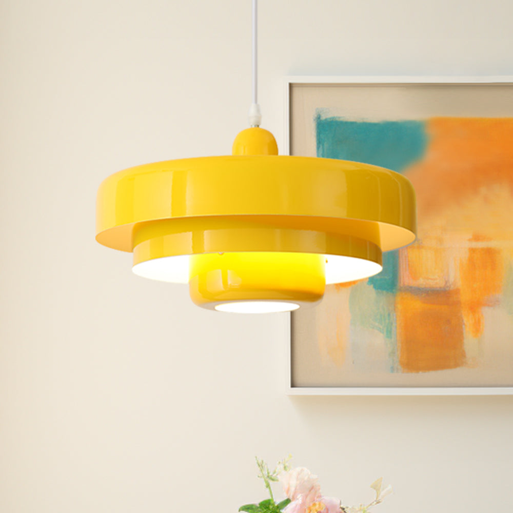 Vintage Bauhaus Single Head Ceiling Pendant Lamp