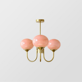 Marshmallow Glass Warm Bubble Chandelier