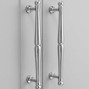 Bright Chrome Brass Drawer Handles