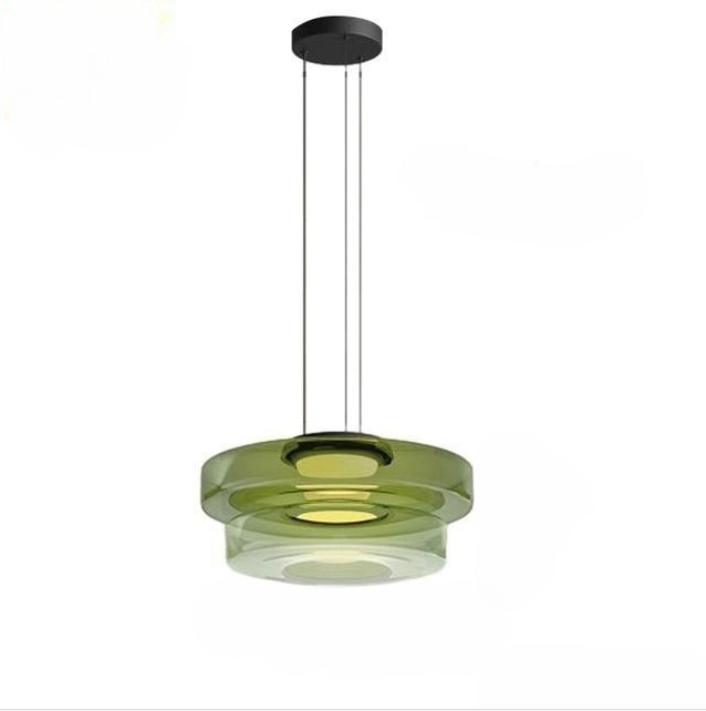 Modern Multi-Layer Glass Pendant Ceiling Light