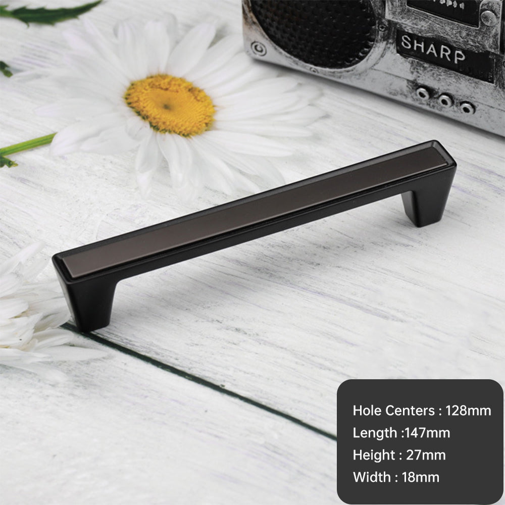 Modern Square Zinc Alloy Kitchen Cabinet Pulls for Deco