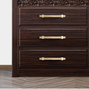 Square Wooden Cabinet Bar Handles