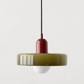 Colorful Bauhaus Modern Glass Ceiling Pendant Light