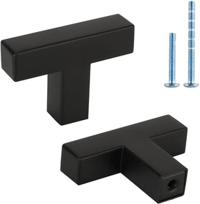 Matte Black Square Bar Handles