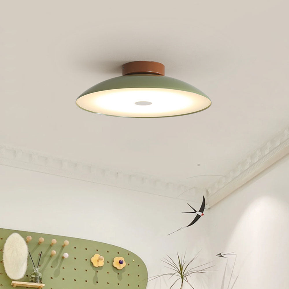 Simple Iron Aisle Ceiling Lamp
